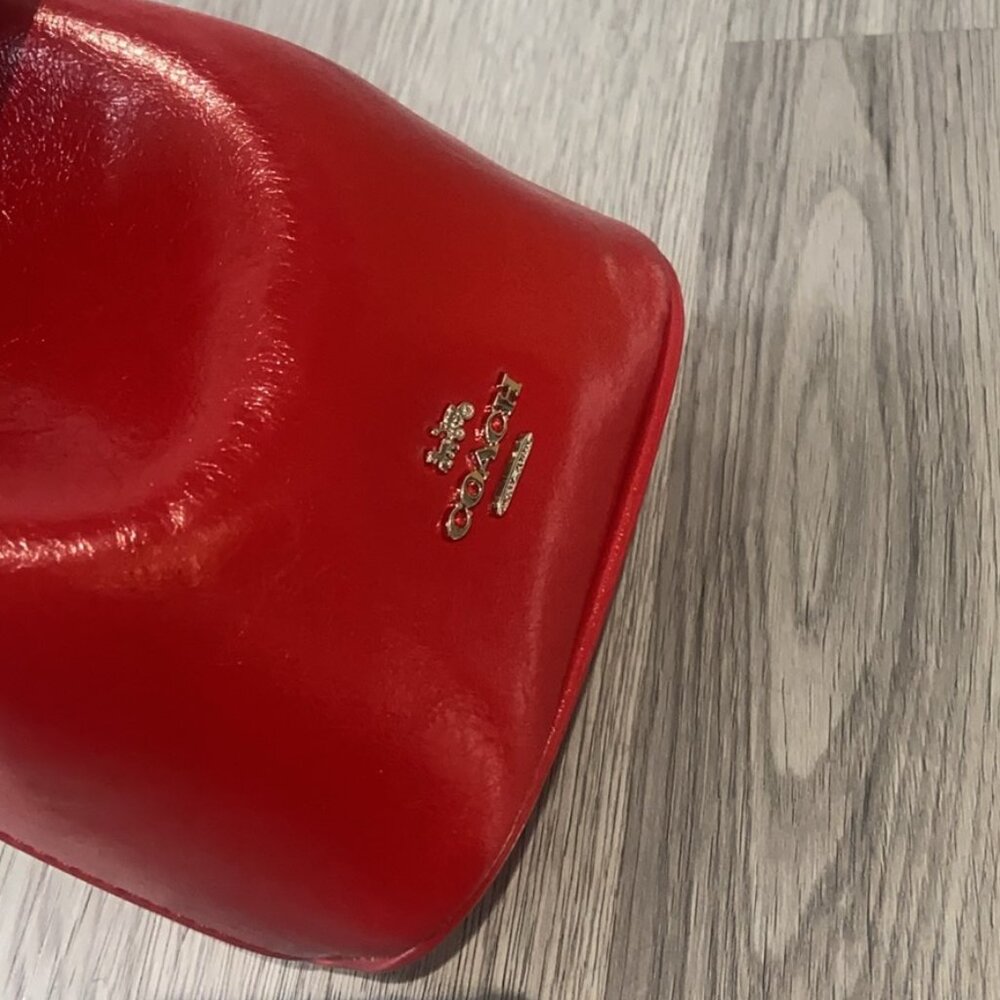 Coach Mini Chambray Colorway Drawstring Mini Tote - image 3